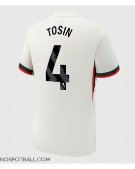 Billige Fotballdrakt Chelsea Tosin Adarabioyo #4 Replika Bortedrakt 2025-26 Kortermet Billige Fotballdrakt Chelsea Tosin Adarabioyo #4 Replika Bortedrakt 2025-26 Kortermet